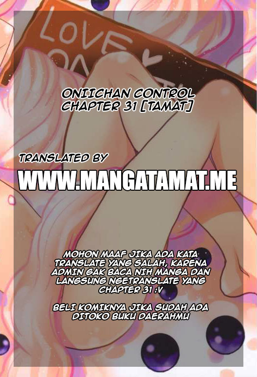Oniichan Control Chapter 31 – End
